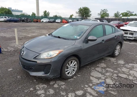 2012 Mazda Mazda3 I Touring z USA, uszkodzony, nr VIN JM1BL1V88C1651783